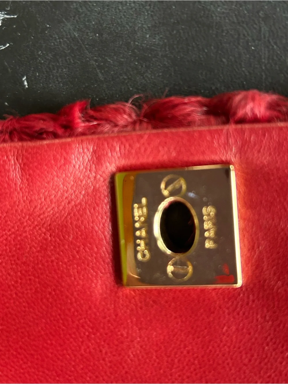 Rare Vintage Chanel Broadtail Mini Bag New
